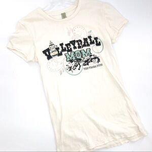 Distressed Volleyball Mom Tee